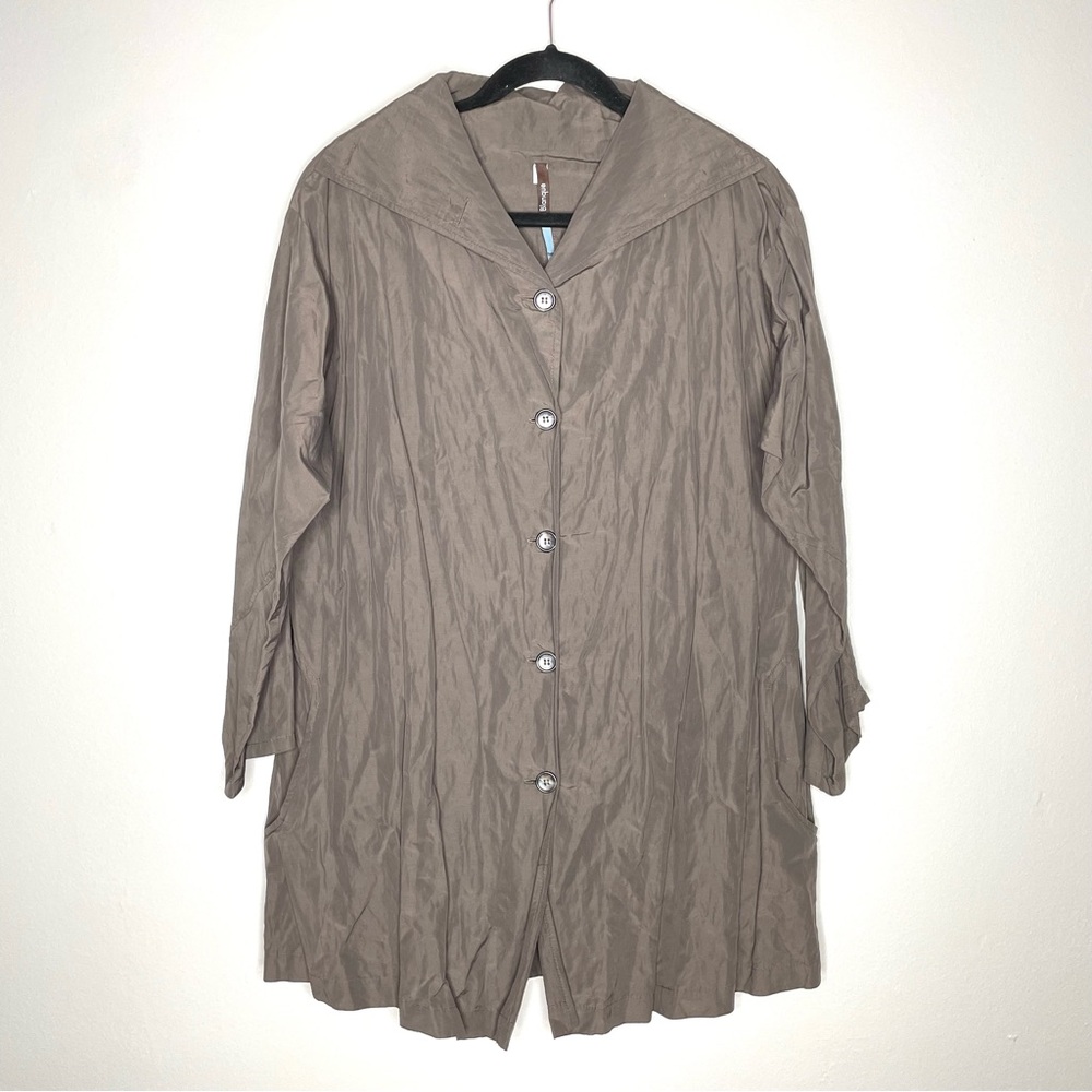Blanque Lightweight Jacket Button Down Windbreake… - image 1
